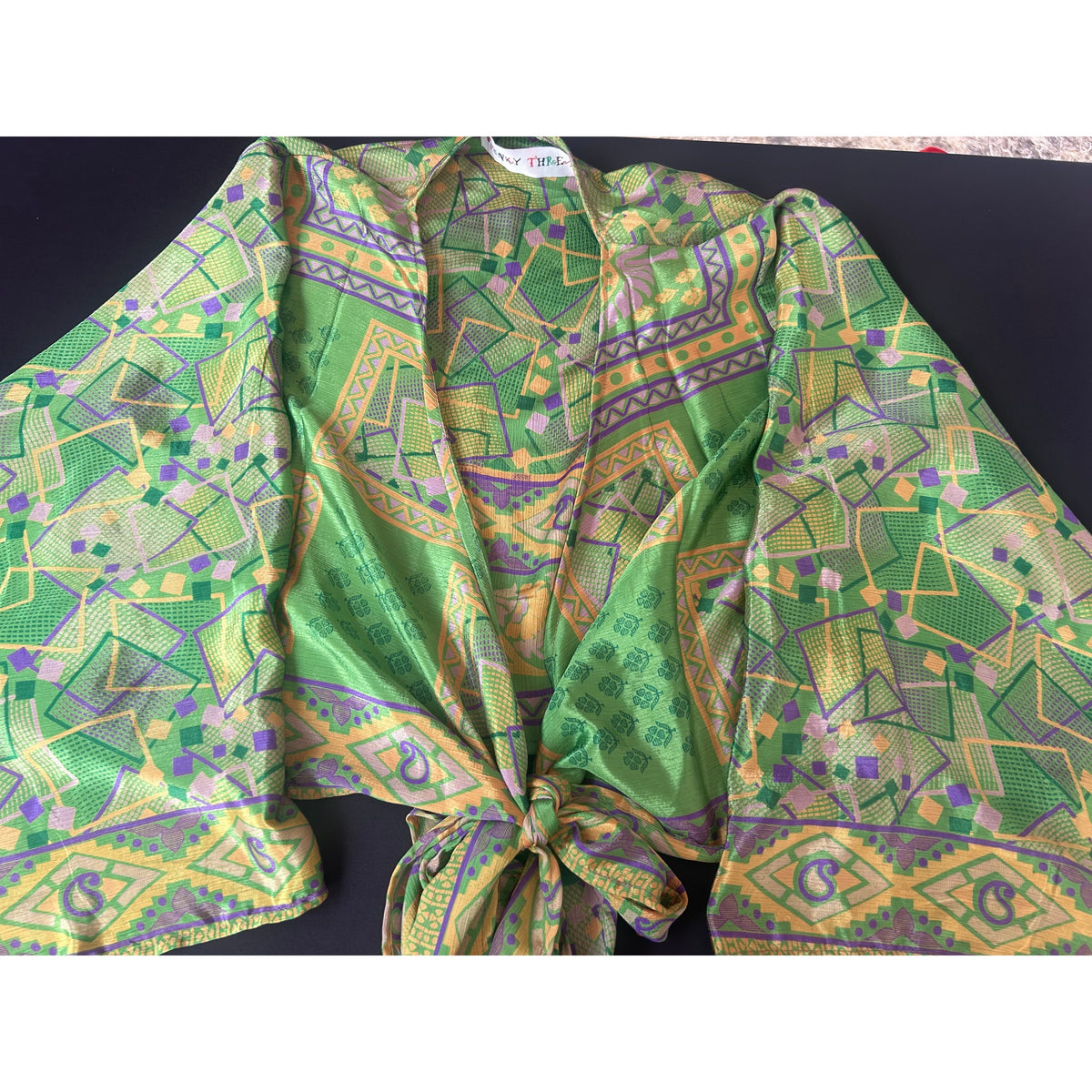 Ladies Indian Wrap Top - Various Designs & Colours