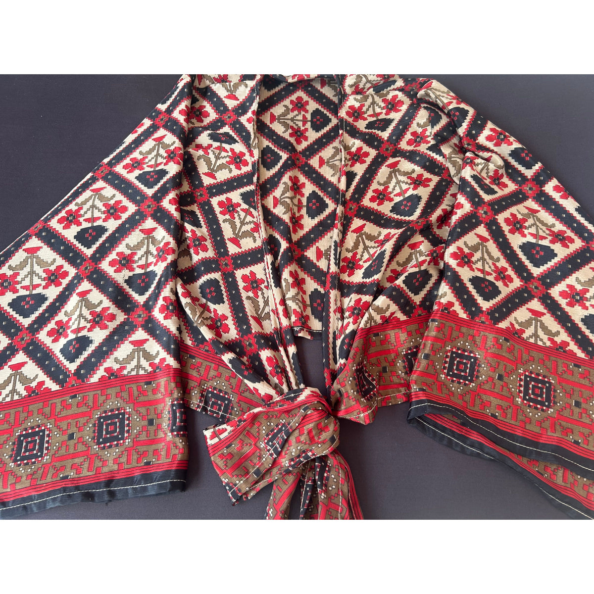 Ladies Indian Wrap Top - Various Designs & Colours