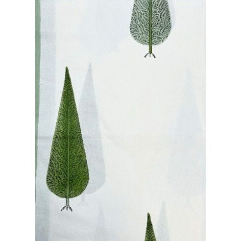Indian Cotton Tablecloth 150 x 220cm – Pine Trees